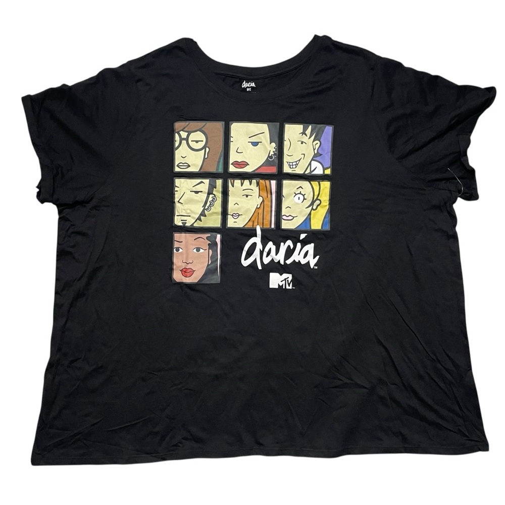 NWOT Torrid 6 Daria t-shirt black